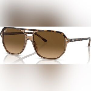 Ray-Ban Tortoise Shell Sunglasses with Tan Case